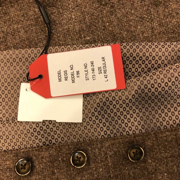 JKT NEW YORK REGIS TWEED VEST - Picture 7 of 7